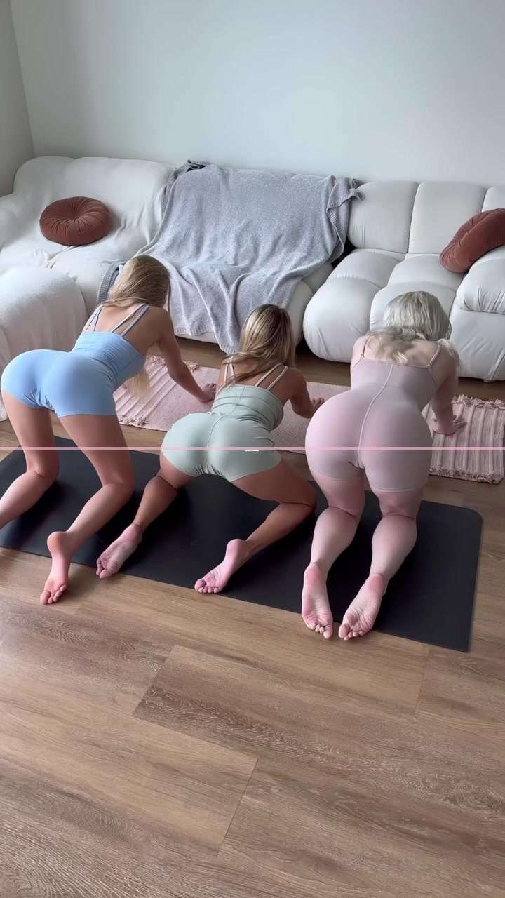 瑜伽裤穿出大鼓包,女人都想要的完美身形!
